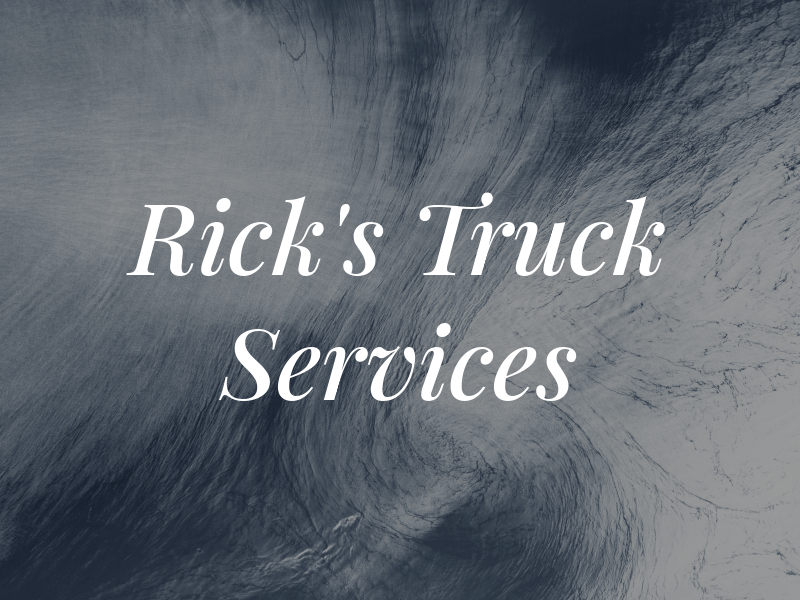 Rick's Truck Services