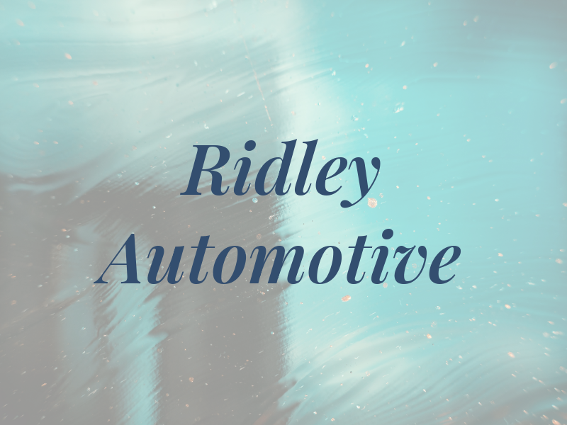 Ridley Automotive