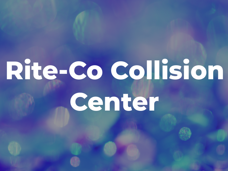 Rite-Co Collision Center