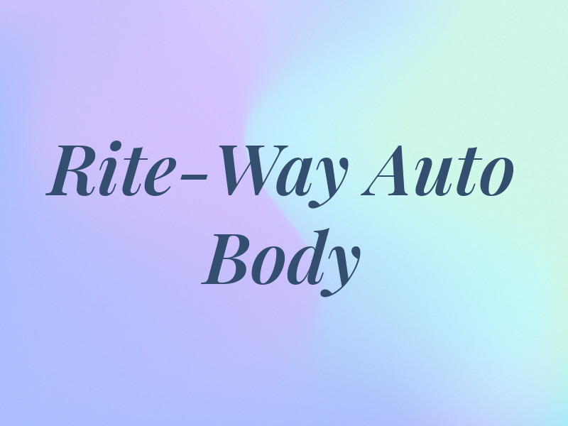 Rite-Way Auto Body