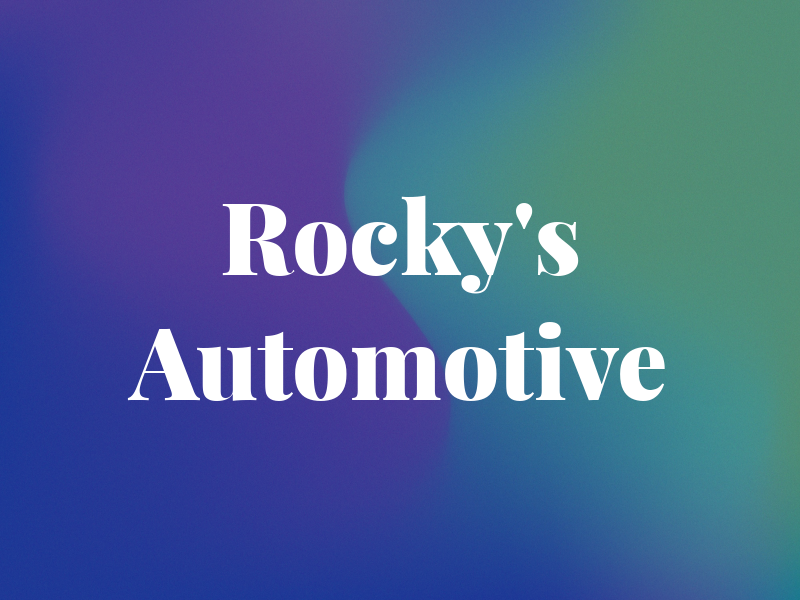 Rocky's Automotive