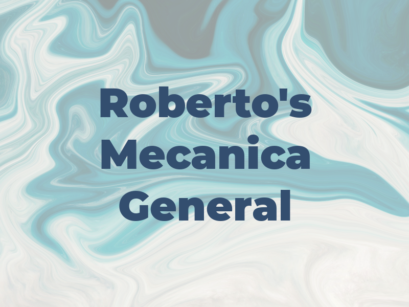 Roberto's Mecanica General