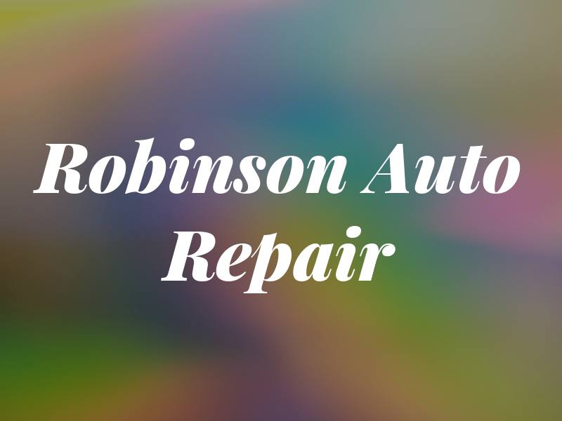 Robinson Auto Repair