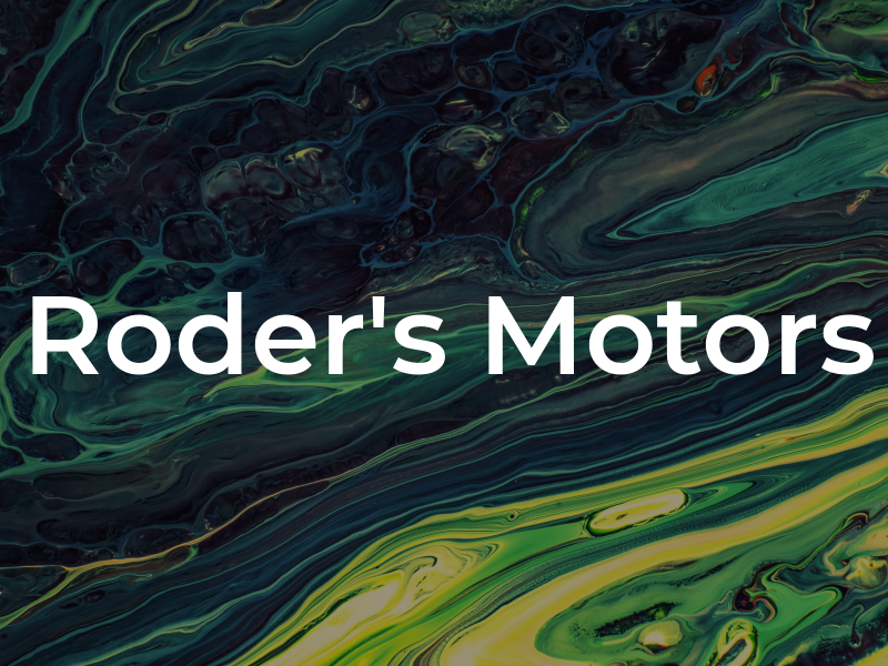 Roder's Motors