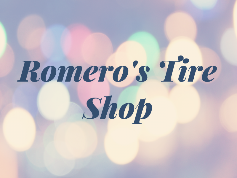 Romero's Tire Shop