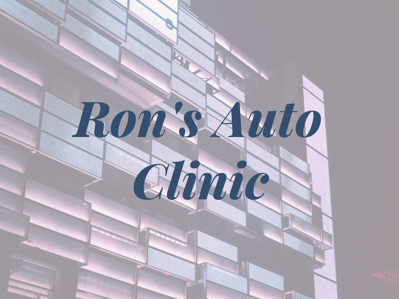 Ron's Auto Clinic