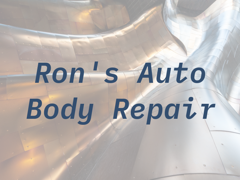 Ron's Auto Body & Repair LLC