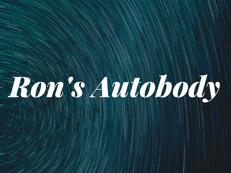 Ron's Autobody