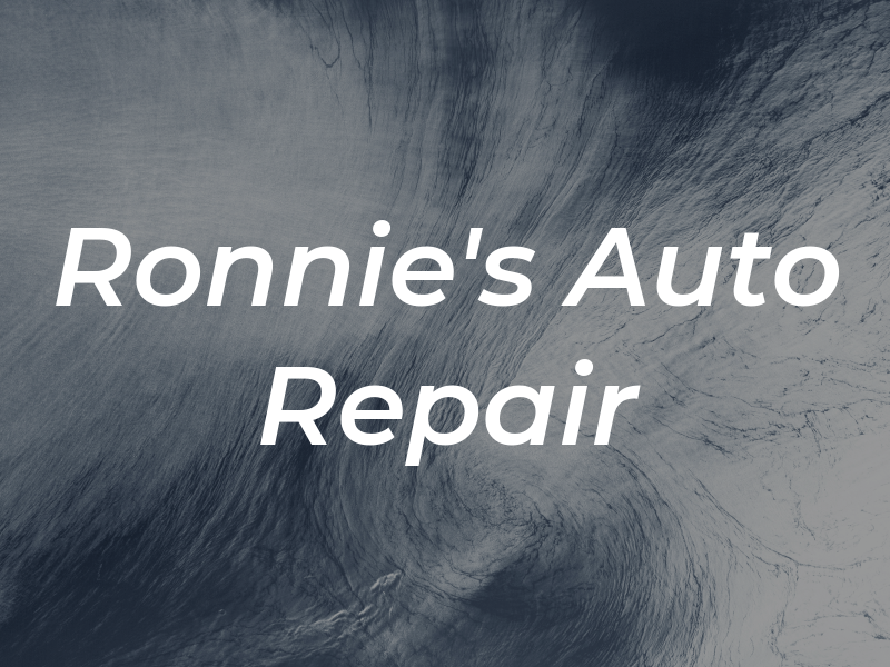 Ronnie's Auto Repair