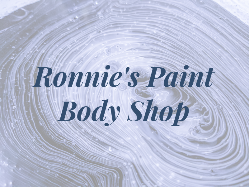 Ronnie's Paint & Body Shop