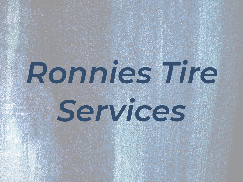 Ronnies Tire Services