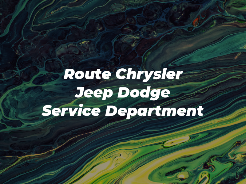 Route 18 Chrysler Jeep Dodge Ram Service Department