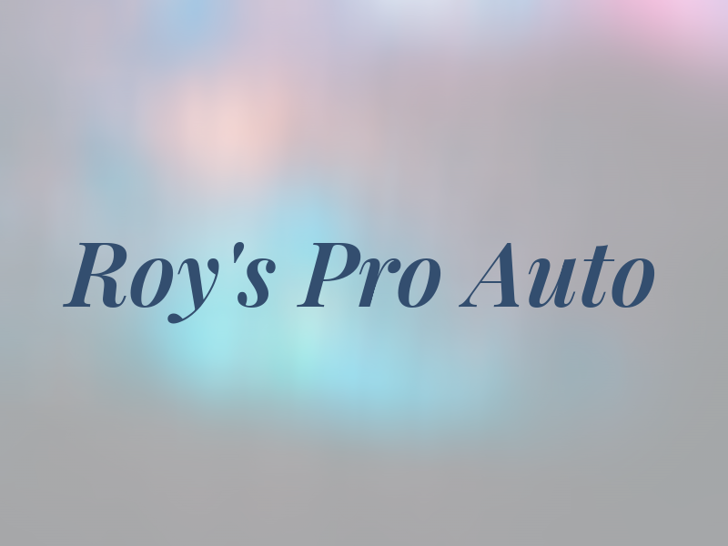 Roy's Pro Auto