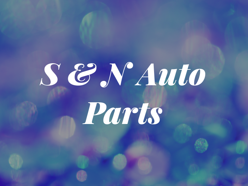 S & N Auto Parts