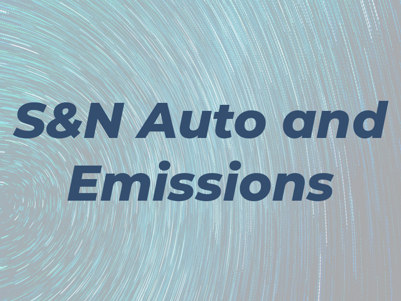 S&N Auto and Emissions