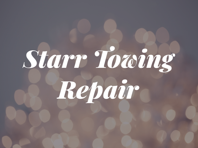 Starr Towing & Repair