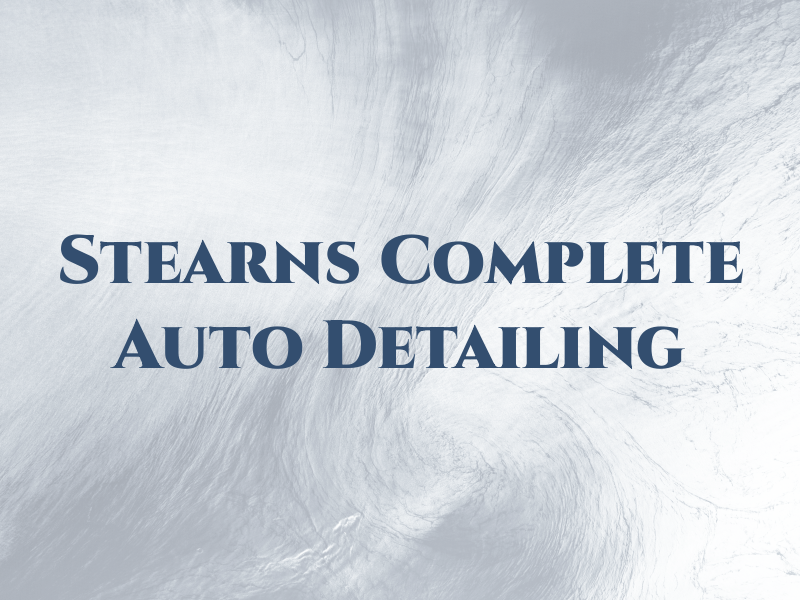 Stearns Complete Auto Detailing