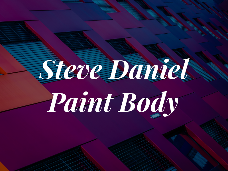 Steve Mc Daniel Paint & Body