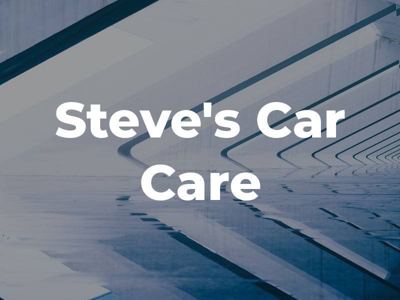 Steve's Car Care