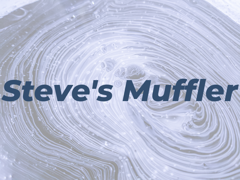 Steve's Muffler