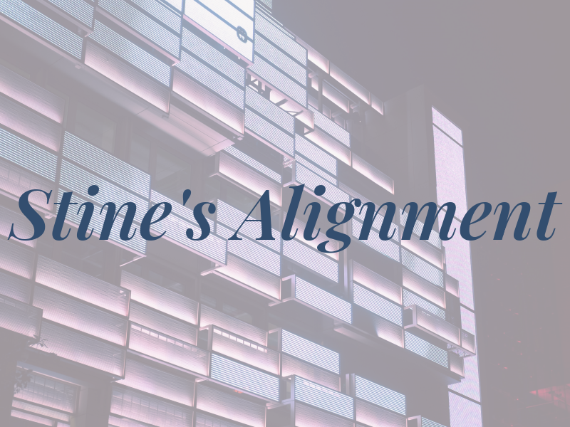 Stine's Alignment