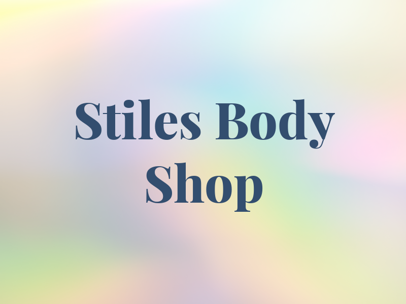 Stiles Body Shop