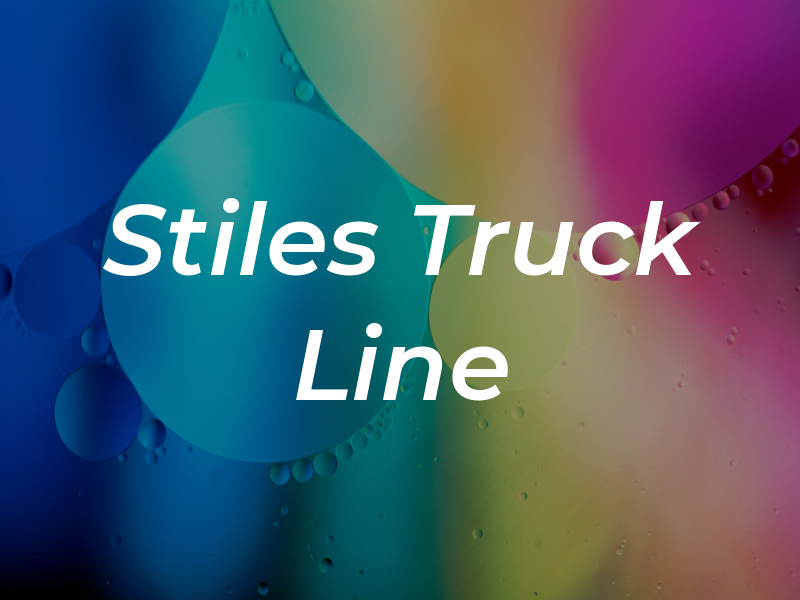 Stiles Truck Line
