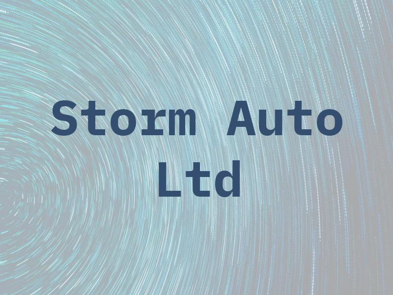 Storm Auto Ltd