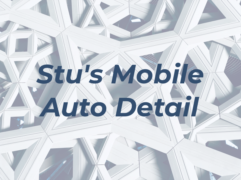 Stu's Mobile RV & Auto Detail