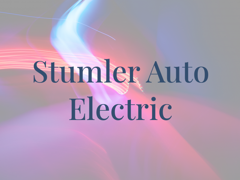 Stumler Auto Electric Co