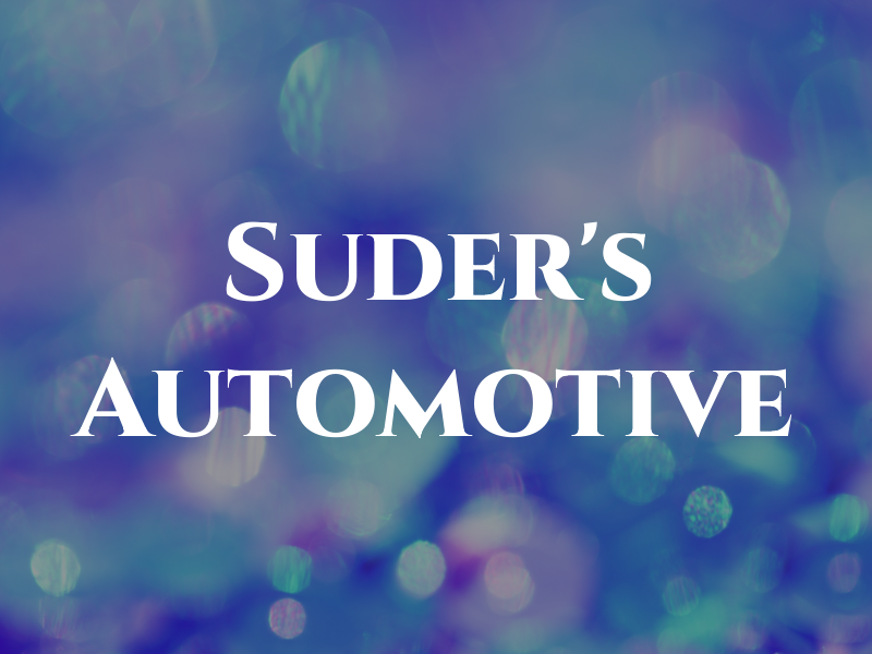 Suder's Automotive