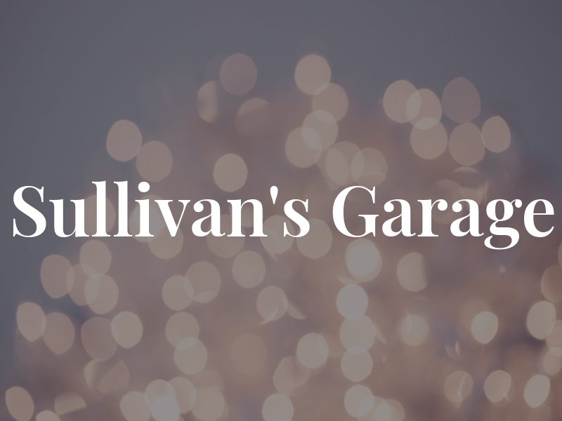 Sullivan's Garage