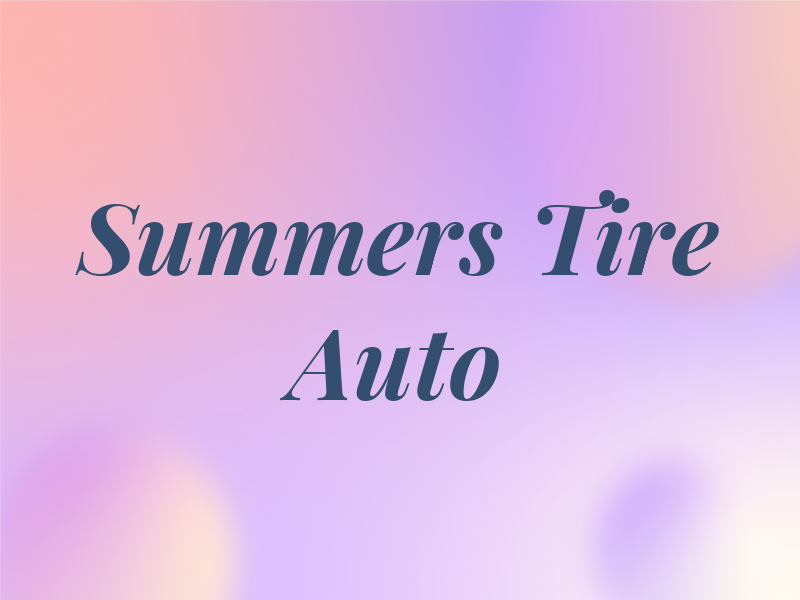 Summers Tire and Auto