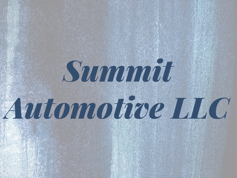 Summit Automotive LLC