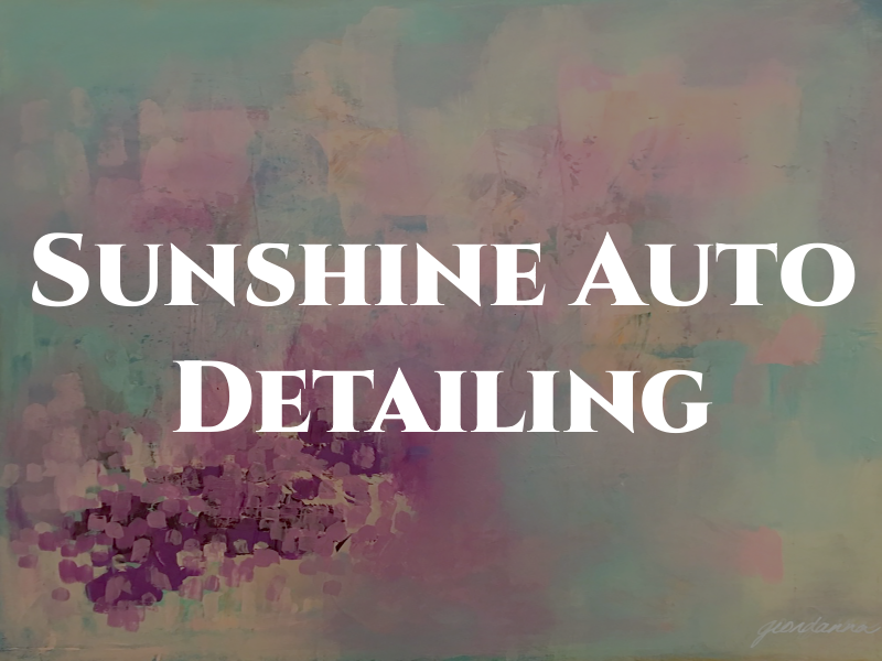 Sunshine Auto Detailing