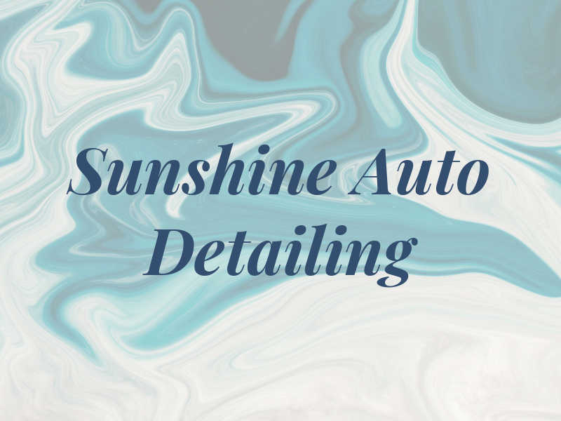 Sunshine Auto Detailing