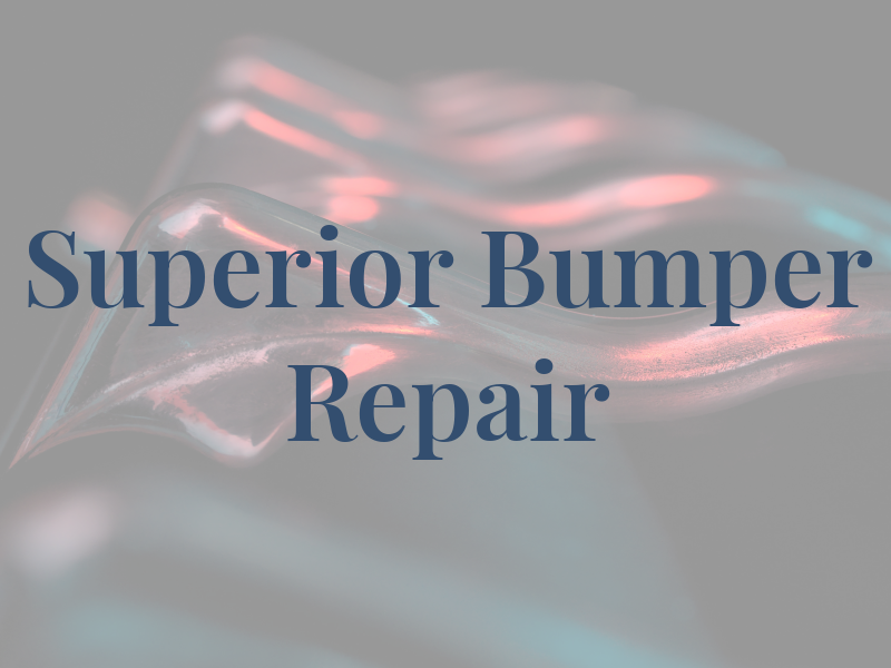 Superior Bumper Repair