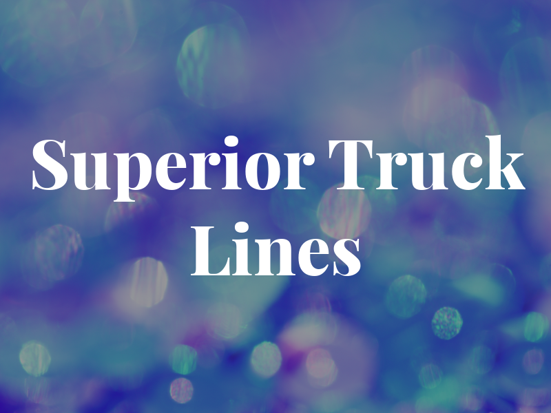 Superior Truck Lines