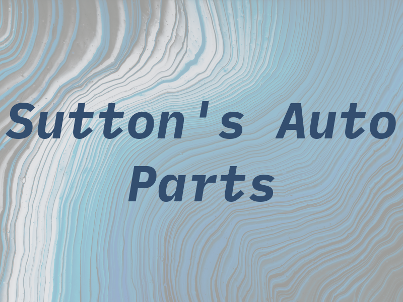 Sutton's Auto Parts