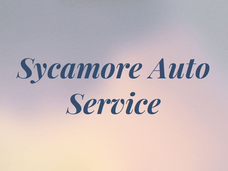 Sycamore Auto Service