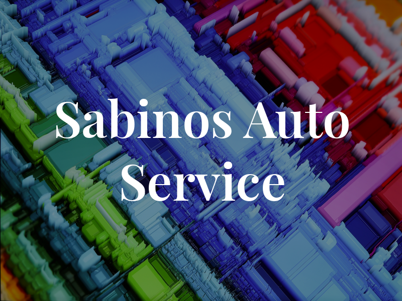 Sabinos Auto Service