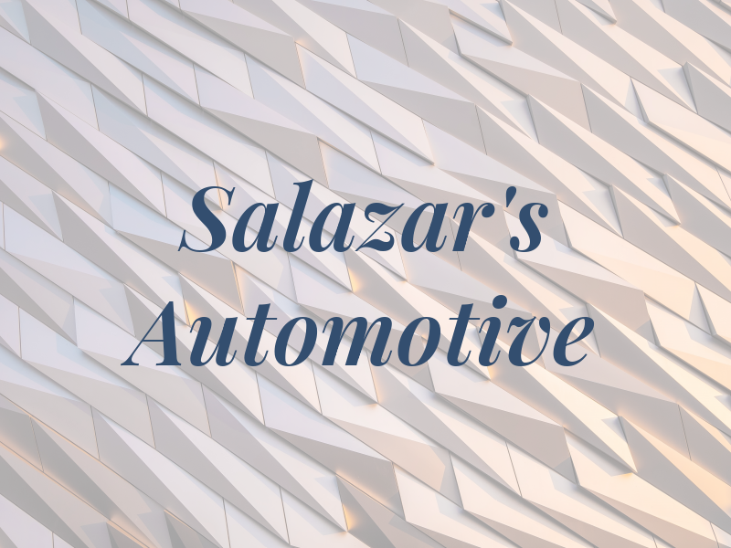 Salazar's Automotive