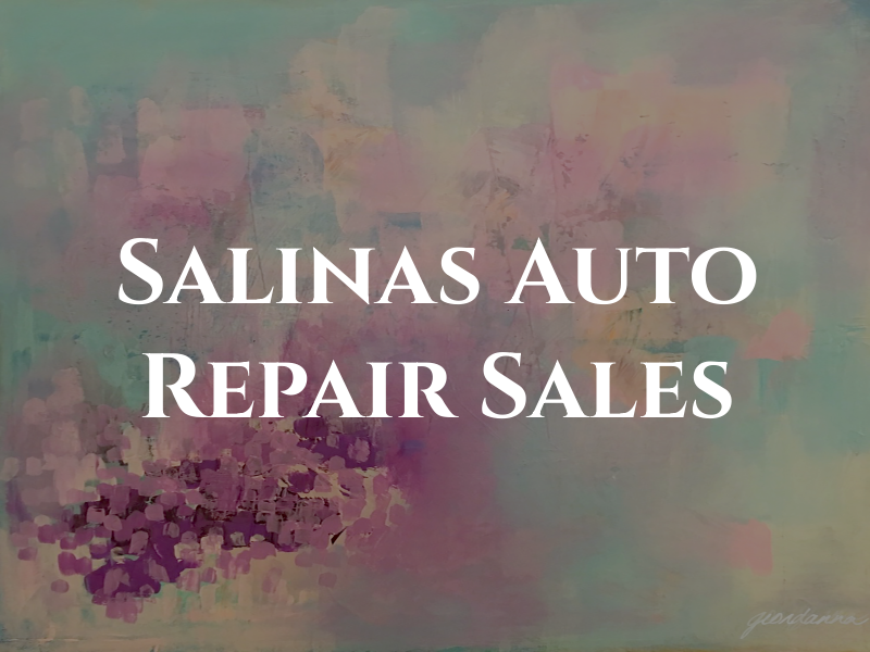 Salinas Auto Repair and Sales