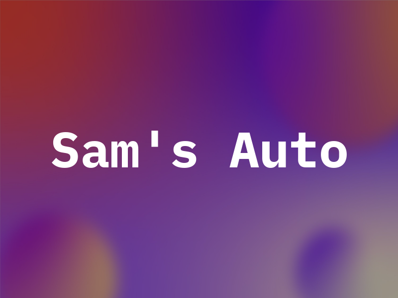 Sam's Auto