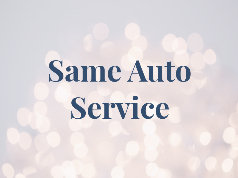 Same Day Auto Service LLC