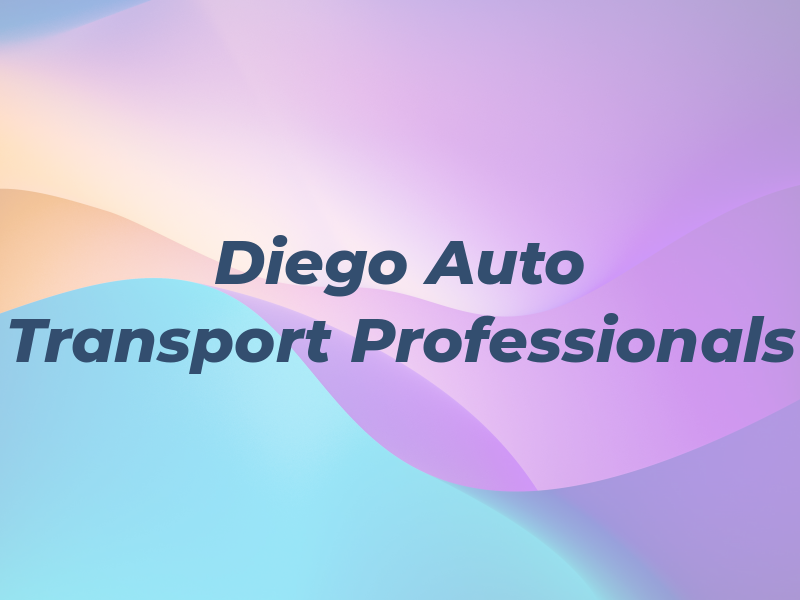 San Diego Auto Transport Professionals