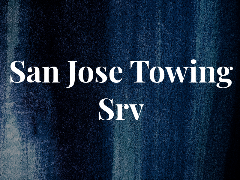 San Jose Towing Srv
