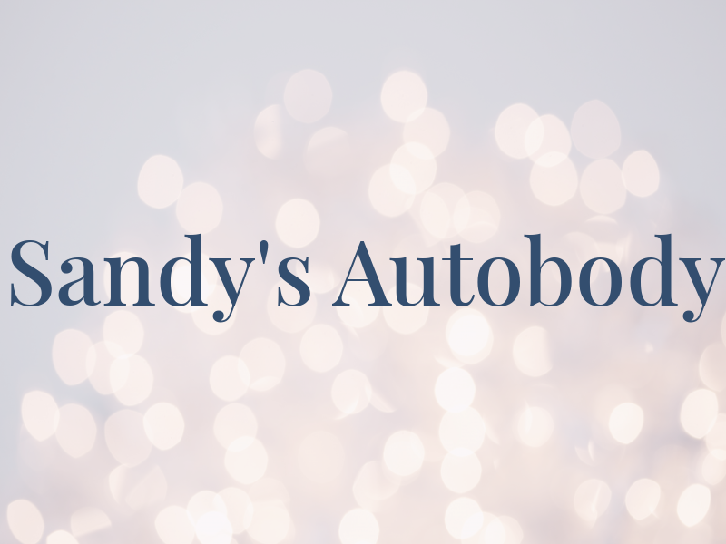 Sandy's Autobody