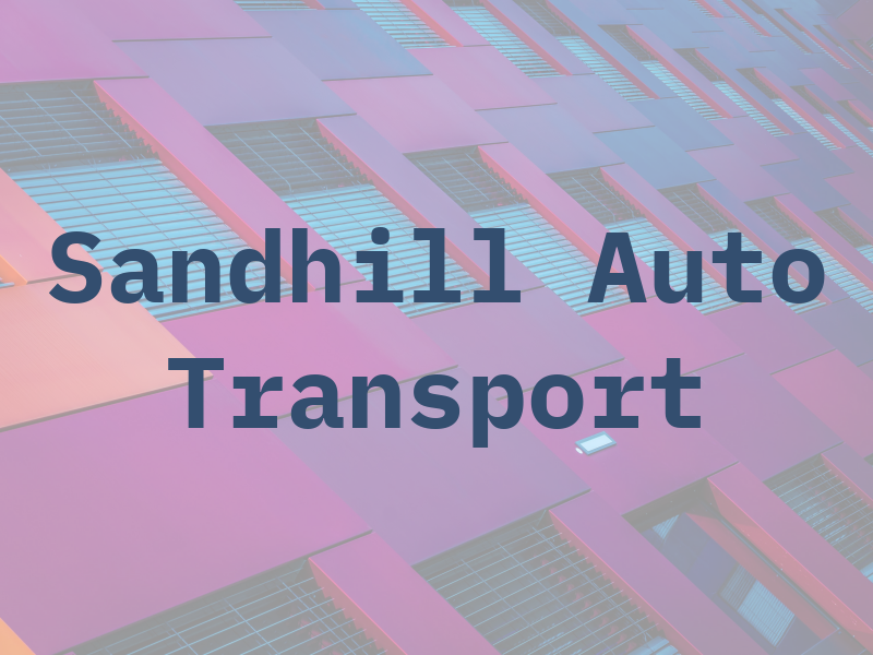 Sandhill Auto Transport