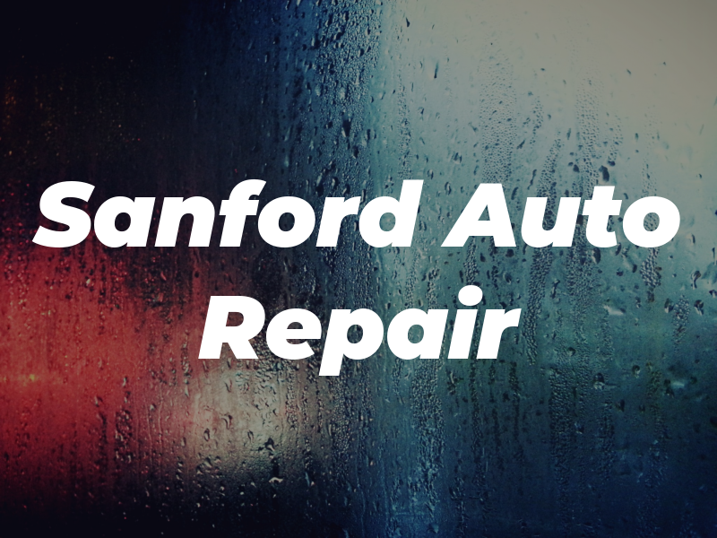 Sanford Auto Repair